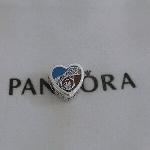 Pandora Montana Bear Heart Charm